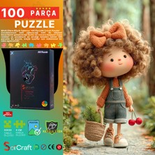 Soi Craft 100 Parça Puzzle Ormandaki Minik Gezgin #7008