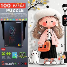 Soi Craft 100 Parça Puzzle Pamuk ve Arkadaşı #7011