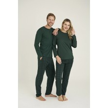 Larimar Kocabey 9273-K Kadın O Yaka Pijama Takım