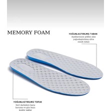 Liger Memory Foam Ayakkabı Tabanlığı Ortopedik Spor Düz Tabanlık Topuk Dikeni Boy Yükseltici Gri