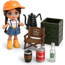 Piknik Oyuncak Koleksiyon Figürü - Little Corner Kamp Sofrası Kız Figürü