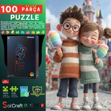 Soi Craft 100 Parça Puzzle Pamuk Şeker Kardeşliği #7012