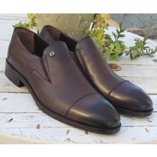 Bags Shoes Pierre Cardin Pce-4633 Erkek Hakiki Deri Bağsız Klasik Ayakkabı
