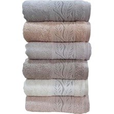 Pupilla Bambu Mane El-Yüz Havlu Takımı 50X90CM 6'lı Paket