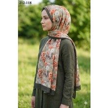 Sharell Bambu Kraş Pamuk Şal (Yeşil) 212-118
