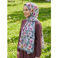 Belinda Scarf Bambu Kraş Pamuk Şal (Gri) 206-114