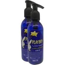 Erdo Ticaret Playboy Pure Edible Massage Oil 120ML Vanilya Aromalı Masaj Yağı 2 Adet