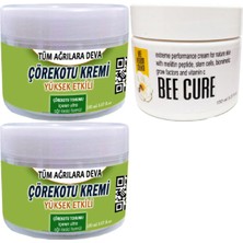 Erdo Ticaret Çörekotu Çörek Otu Kremi Büyük Boy 150 ml Krem + Bee Cure Krem 150 ml