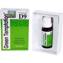 Erdo Ticaret Cabs Green Temptation D9 Kadın + 5li Pboy Lubricant Jel
