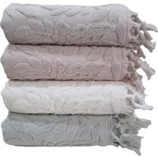 Pupilla Jakarlı Bukle Arnica El-Yüz Havlu 50X90CM 4'lü Paket