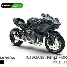 Msz (Metal Speed Zone) 1/12 - Kawasaki Ninja H2R Siyah - 68496A
