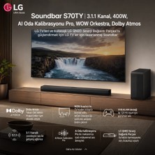 Lg Soundbar S70TY | 3.1.1 Kanal, 400W, Aı Oda Kalibrasyonu Pro, Wow Orkestra, Dolby Atmos