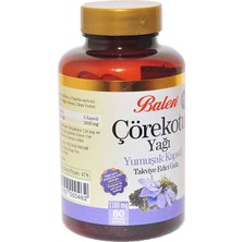 Bezos Çörek Otu Yağı 1380 Mg Yumuşak 80 Kapsül