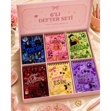 Manifest 6'lı Defter Seti Lidya Mina Zoktay Sueda Esin Hilal