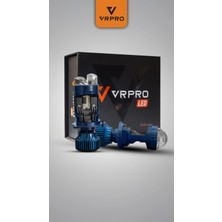 Bezos H4 Platinum Mercekli LED Far Ampulü 12V Çift Fazlı Uzun Kısa Fanlı Beyaz Işık