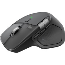 Empressco Sessiz Kablosuz Bluetooth Mouse, 8000 Dpı, Dokunsal Geri Bildirim, Koyu Gri