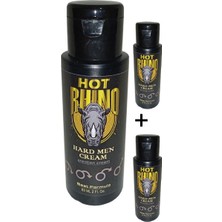 Hobibahçem Hotrhino 60 ml 3 Adet Fast Efekthard Erectioncream Erkekler Için Ereksiyonarttırıcı Seksperformans Kremi