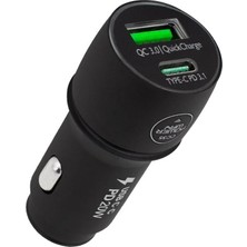 Xtechnx Powerway CC35 Yeni Nesil Usb-C (Iphone To Type-C) Araç Şarj Seti (PD18W)