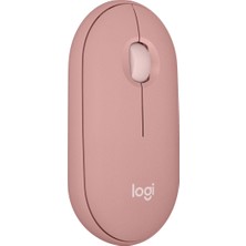 Empressco Pembe Kablosuz Kompakt Mouse, Sessiz ve Hafif Tasarım
