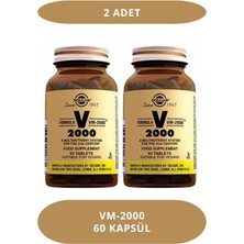 Solgar Vm 2000 Multi Vitamin 60 Tablet (2 Adet)