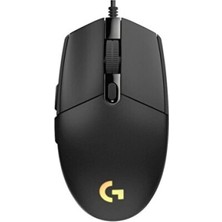 Empressco G G203 Lightsync Kablolu Oyuncu Mouse Siyah, Yüksek Performans ve Hassasiyet