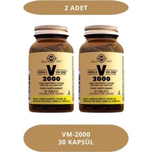 Solgar Vm 2000 30 Tablet Multivitamin (2 Adet)