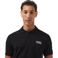 Karl Lagerfeld Erkek Siyah Erkek Polo