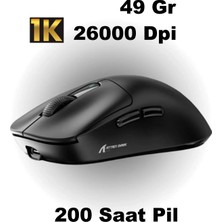 Empressco X3 Superlıght Kablosuz Oyuncu Mouse, Grip Tape Hediye, Hız ve Konfor