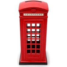 Epilons Metal Telefon Kulübesi Kumbara ALK5391