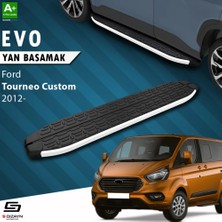 Drs Tuning Ford Tourneo Custom Uzun Şase Evo Aluminyum Yan Basamak 243 cm 2012-2023