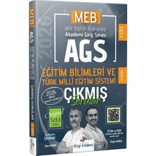 Dizgi Kitap 2026 Meb Ags Tamamı Video Çözümlü Eğitimin Temelleri Türk Milli Eğitim Sistemi Çıkmış Sorular 4. Baskı Ziya Sümer Özgür Hamal