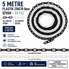 Ong Plastik 8mm Plastik Zincir 5 mt