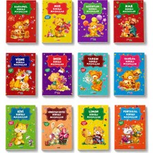 Yakamoz Yıldız Tozu Yayınları Kokulu Masallar 12 Kitap Seti | Çocuk Masal Kitapları | Kokulu Hikaye Kitapları | Okul Öncesi ve Ilkokul Hikaye Seti | Eğitici Çocuk Kitapları