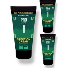 Hobibahçem Pro Caps Cream 50 ml Erkeklere Özel Krem x 3 Adet