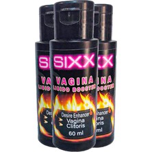Hobibahçem Sıxx 3 Adet Vajinaclitoris Özel Zevkkremi 60 ml