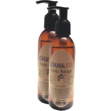 Hobibahçem Adam & Eve Aromaterapi Vanilya Aromalı Masaj Yağı Pure Edible Vanilla Flavor Massageoil 125ML 2AD