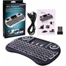 Tastech Işıklı Mini Klavye Mouse Smart Tv Box Pc Uyumlu PG-8035