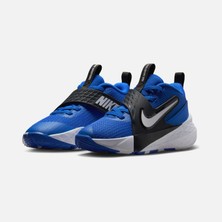 Nike Team Hustle D 12 Ps Çocuk Mavi  Basketbol Ayakkabısı -  Lastik Bagcıklı ve Cırtlı - HF6280-400