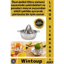 Wintoup #limonsıkacağı Narenciye Meyve Sıkma Presi Manuel Mutfak Sağlam Paslanmaz Çelik Limon Nar Sıkacağı