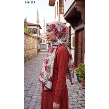 Sharell Fransız Ipeği Şal (Mürdüm) 248-119