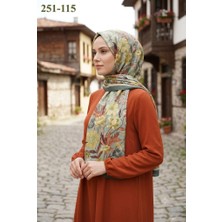 Sharell Fransız Ipeği Şal (Yeşil) 251-115