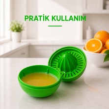 Sariva Home Hazneli El Tipi Narenciye Sıkacağı Limon Portakal Mandalina Sıkma Aparatı Çekirdek Ayırıcılı Bpa Içermez