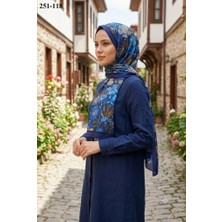 Sharell Fransız Ipeği Şal (Morcivert) 251-118