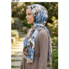 Sharell Desenli Bambu Kraş Pamuk Şal 281-115