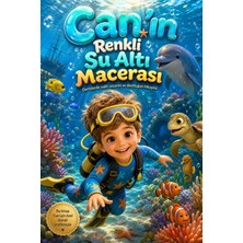 Can’ın Renkli Su Altı Macerası - Deniz Altı Macerası Kişiye Özel Çocuk Kitabı