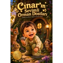 Çınar'ın Sevimli Orman Dostları - Orman Macerası Kişiye Özel Çocuk Kitabı