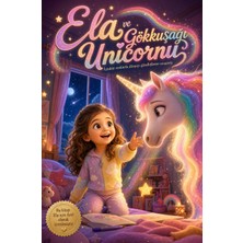 Ela ve Gökkuşağı Unicornu - Unicorn Macerası Kişiye Özel Çocuk Kitabı
