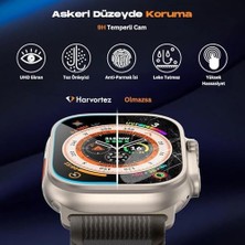 Apple Watch Ultra 2, Ultra 49MM ile Uyumlu, 49MM Ekran Koruyucu, Kolay Hizalama Çerçevesi ile Kurulum, Su Geçirmez, UHD Temperli Cam, Watch Screen Protector, (Otomatik Hizalama Aparatlı)