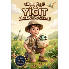 Yiğit'in Dinozor Macerası - Dinozor Kişiye Özel Çocuk Kitabı