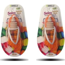 Bargello Araç Kokusu 2 Adet Bubble Gum Sakızlı 8 Ml Hafif Koku ile Ferahlatıcı Etki